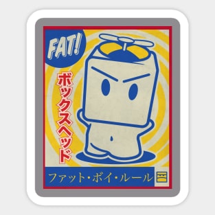 Fat Boy Deluxe Sticker